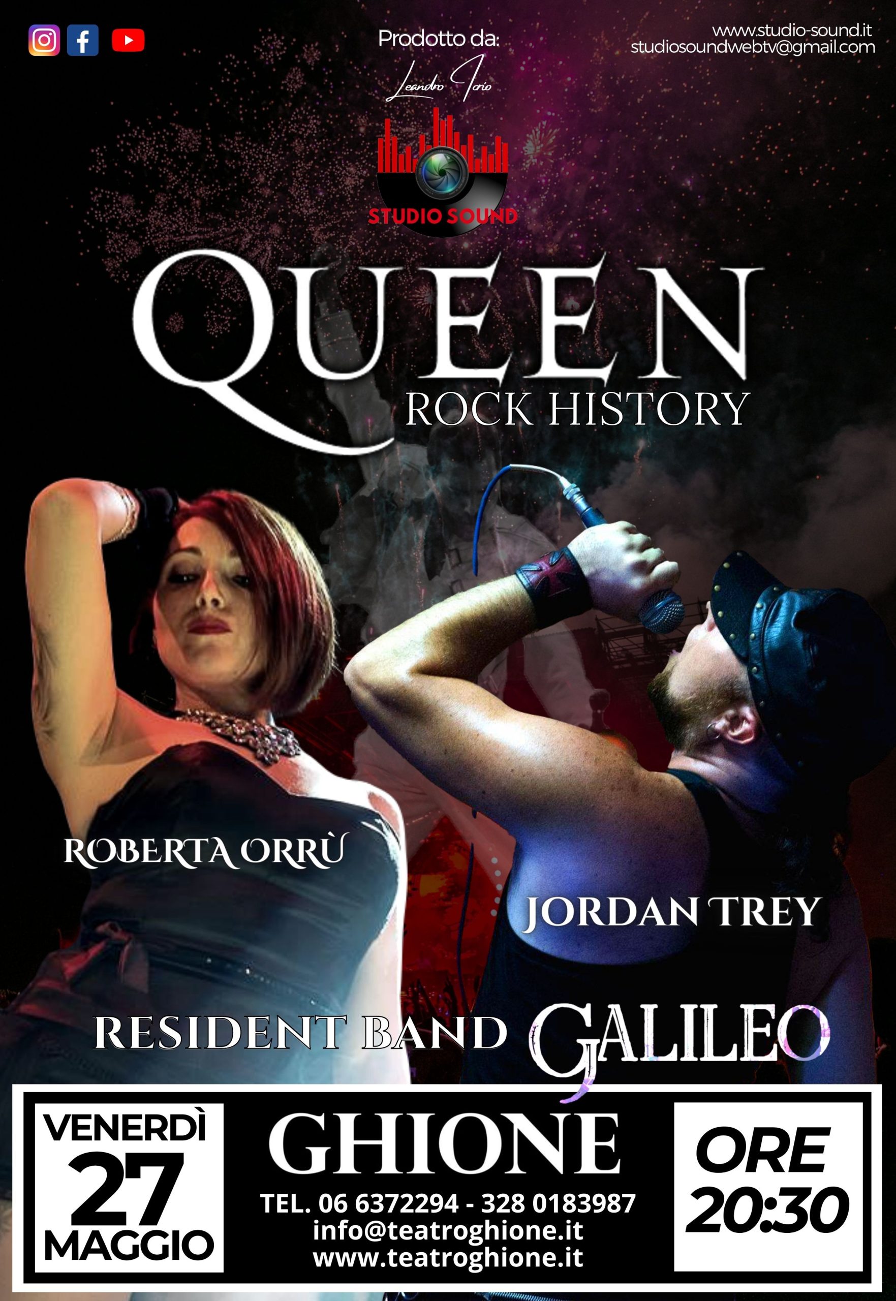 Queen Rock History al Teatro Ghione